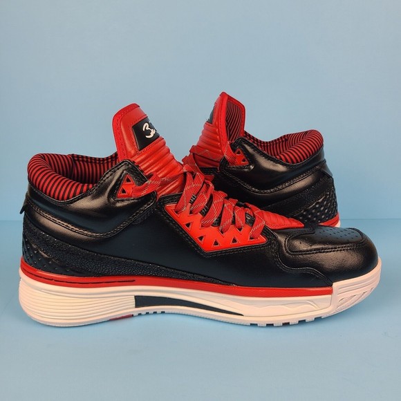 Li-Ning Way Of Wade 2 Black Red White ABAH017-4 Mens Size 13 main image 9
